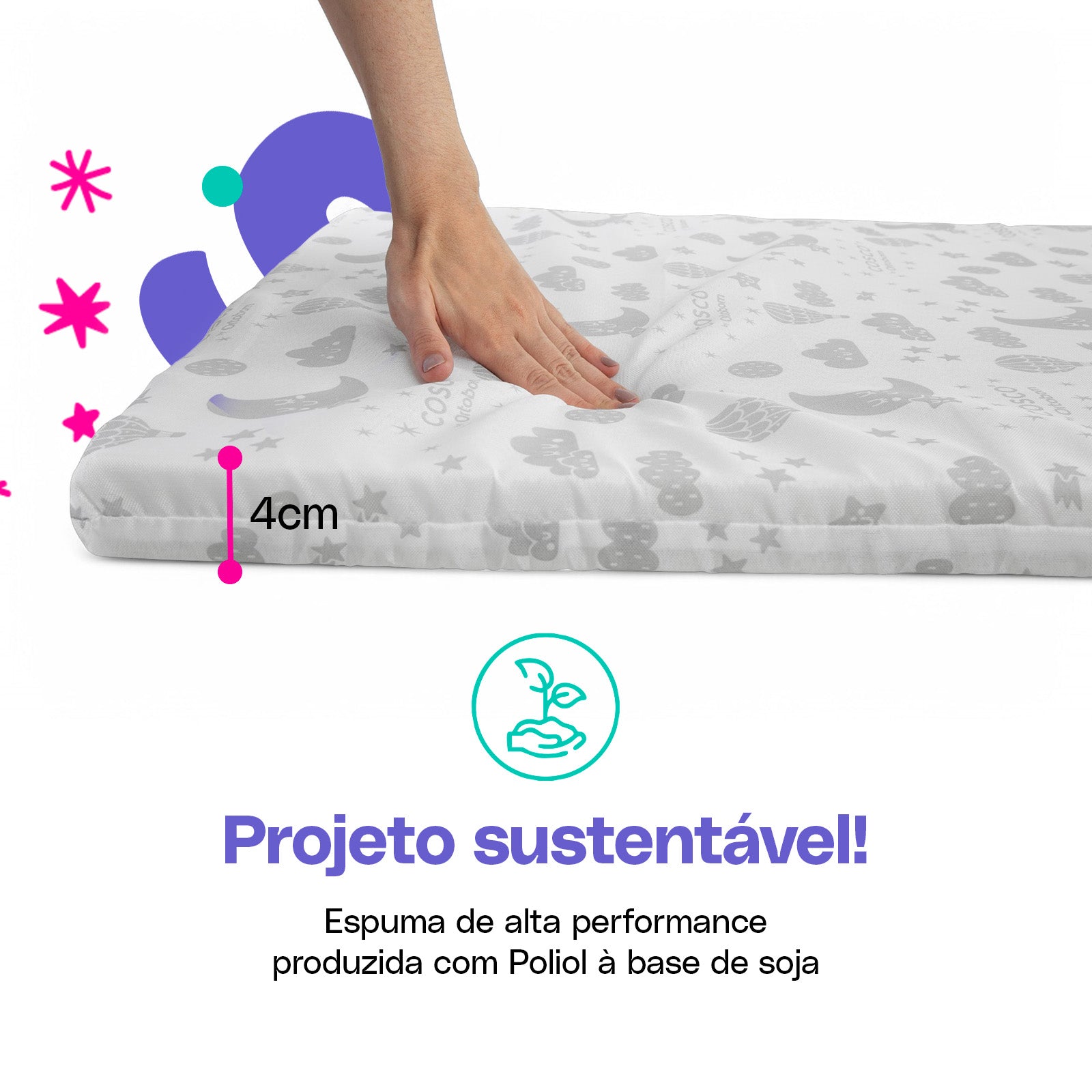 Branco Estampado - CAX01097